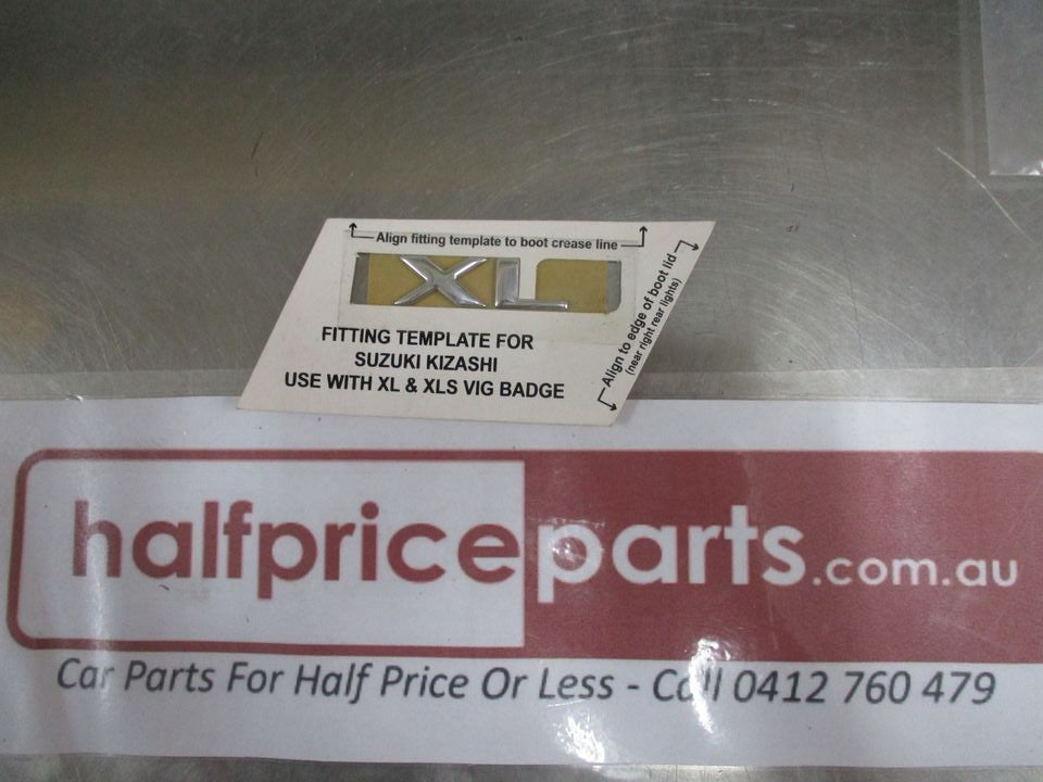 Suzuki Kizashi Genuine Chrome XL Emblem New Part