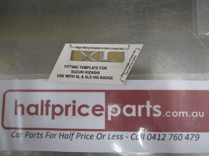 Suzuki Kizashi Genuine Chrome XL Emblem New Part