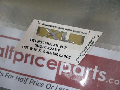 Suzuki Kizashi Genuine Chrome XL Emblem New Part