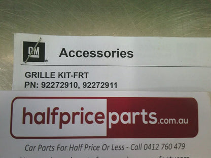 Holden VF II SS/SSV Series II Genuine Upper and Lower Chrome Grille Surrounds  - New Part