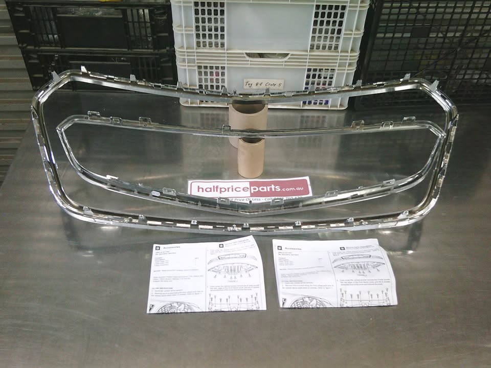 Holden VF II SS/SSV Series II Genuine Upper and Lower Chrome Grille Surrounds  - New Part