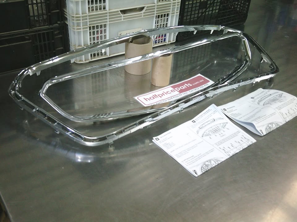 Holden VF II SS/SSV Series II Genuine Upper and Lower Chrome Grille Surrounds  - New Part