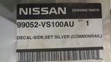 Nissan Y61 Patrol Genuine Common Rail TD Decal New Part