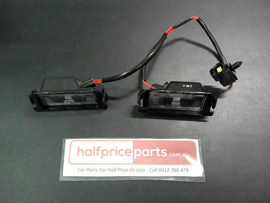 Kia Picanto Genuine Rear License Plate Lights New Part