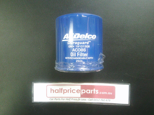 ACDelco Oil Filter Suits Chrysler/ Citroen/Ford/Holden/Jeep/Peugeot New Part