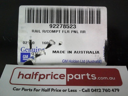 Holden WN Caprice Genuine Right Hand Rear Floor Rails-Rear-Rail Right New Part