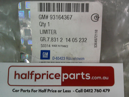 Holden Tigra Genuine Rear Bumper Impact Absorber New Part