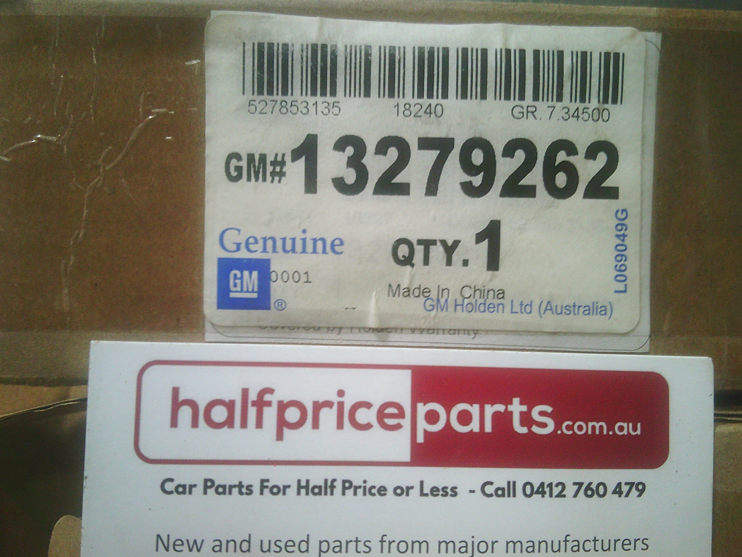 Holden JH Cruze Genuine Rear Shock Absorber New Part