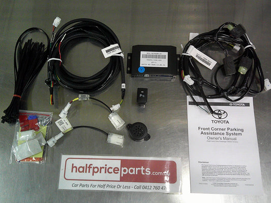 Toyota Prado GX/GXL Genuine Front Corner Park Assist (Glacier White) (With Out Nudge Bar Or Bull Bar) New Part