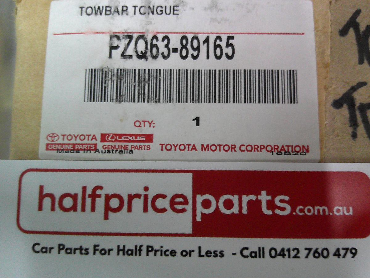 Toyota Fortuner/Hilux Genuine Short Tongue Tow Bar Tongue Only New Part