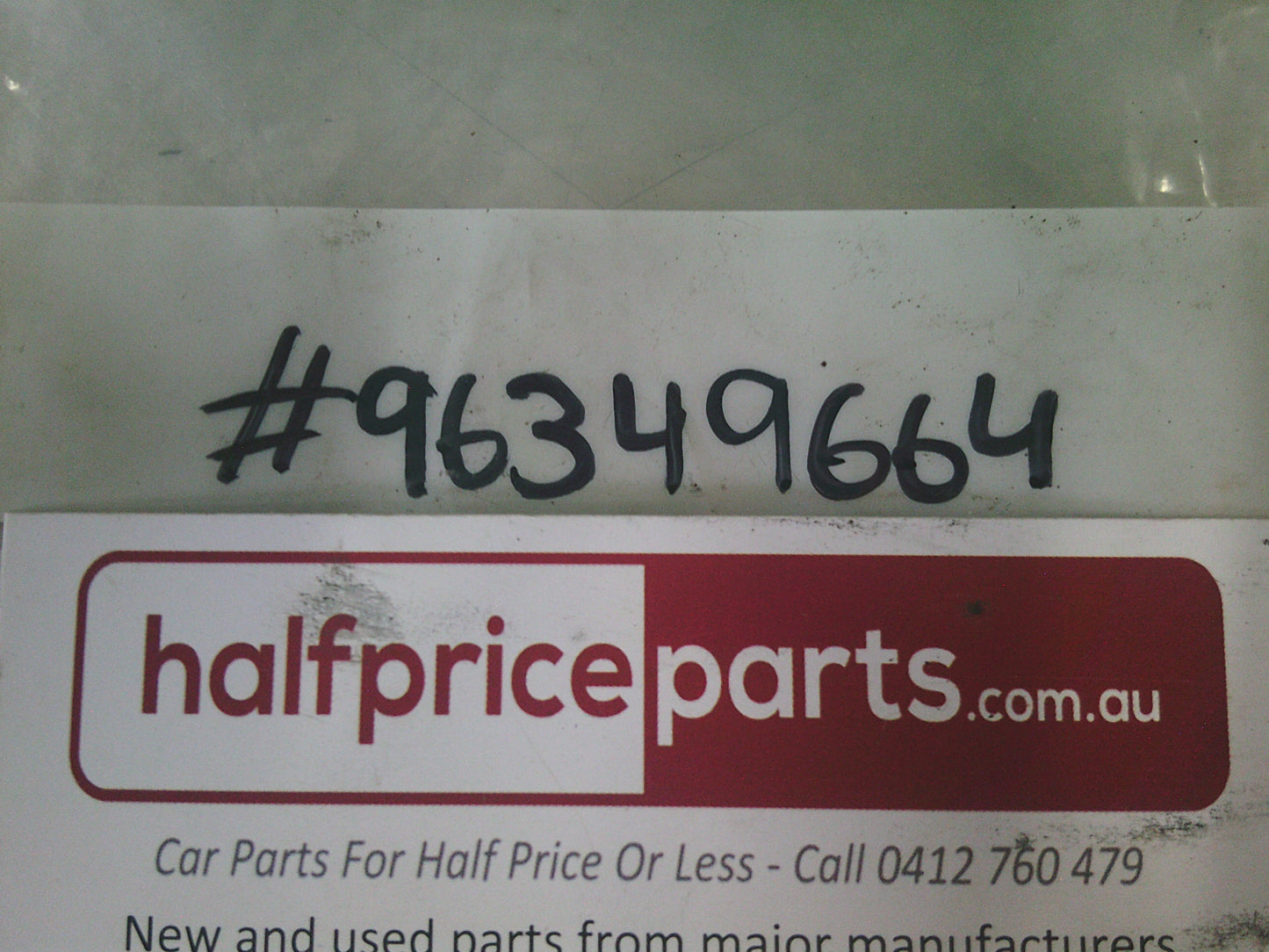 Holden JG/JH Cruze Genuine Boot Luggage Net - New Part