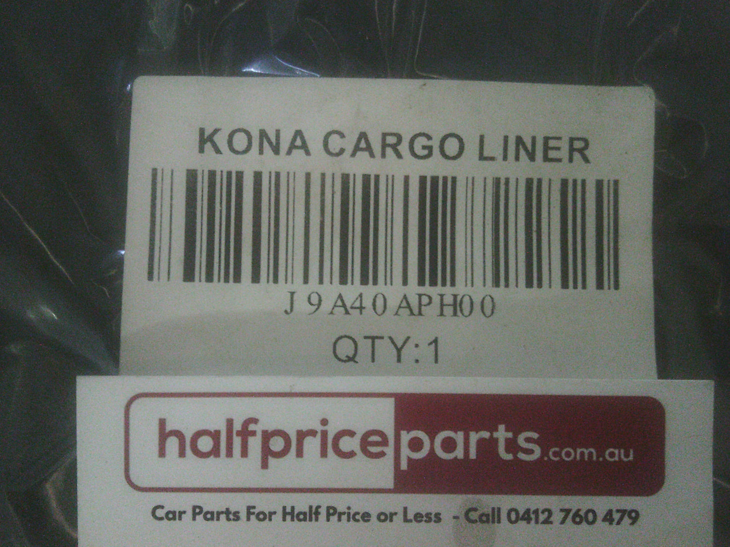 Hyundai Kona Genuine Rubber Cargo Liner New Part