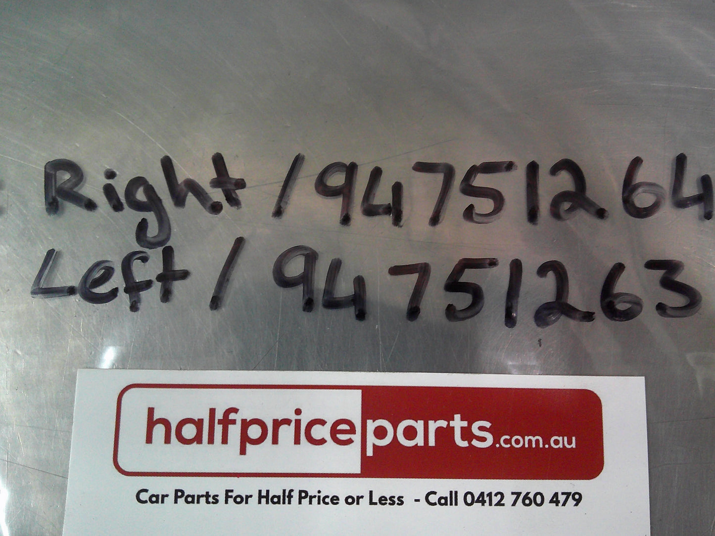 Holden RG Colorado LTZ Genuine Fog light (Pair) Used Part VGC