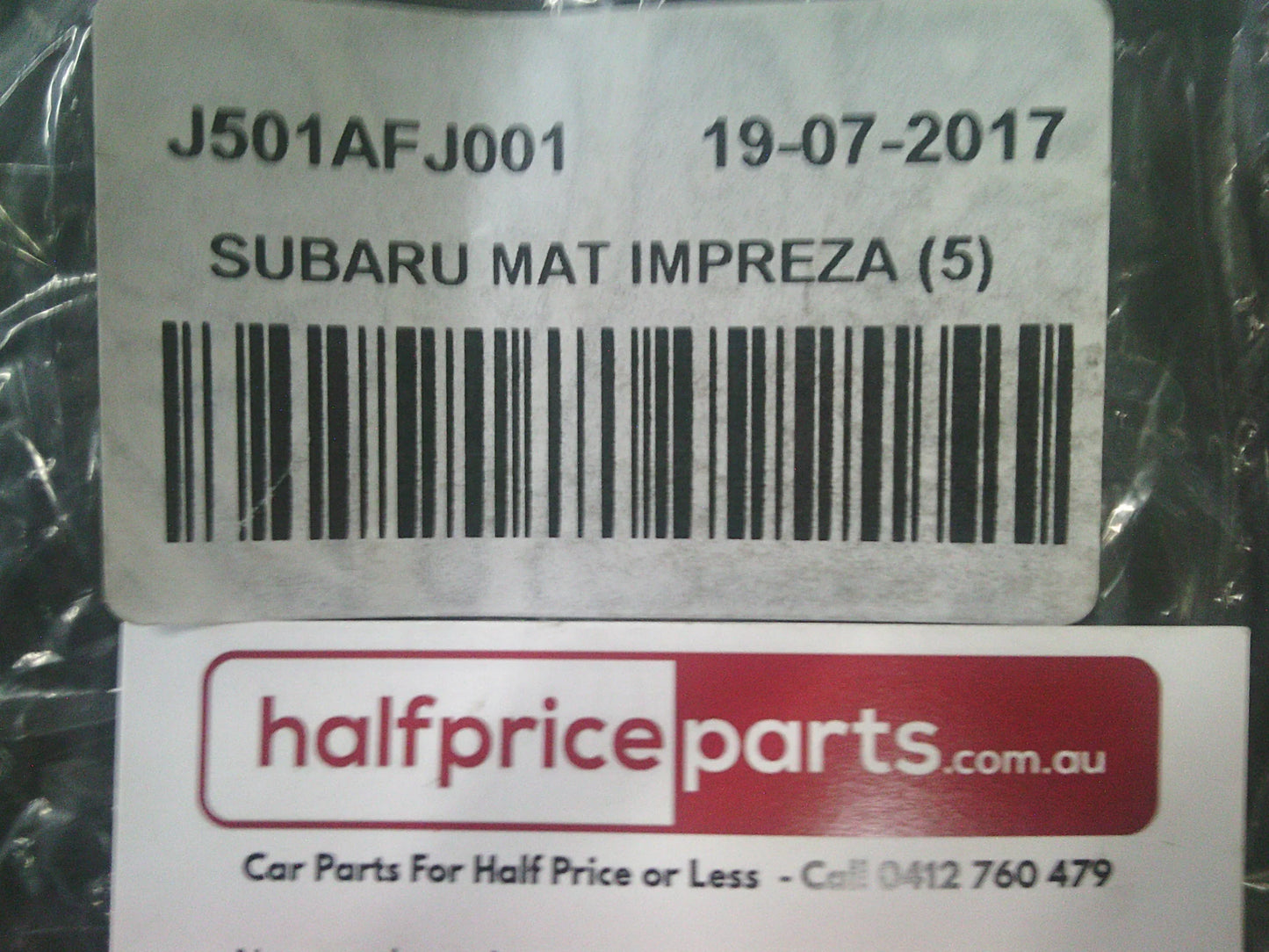 Subaru Impreza/XV Genuine Carpet Mat Set Of 5 Front And Rear New Part