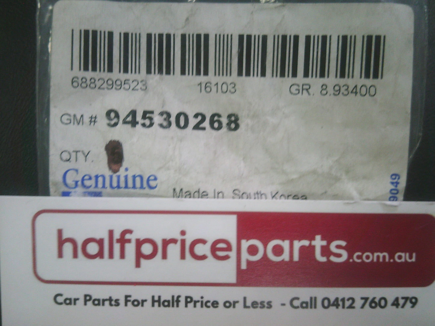 Holden JH Cruze Genuine Bonnet Release Cable Clip New Part