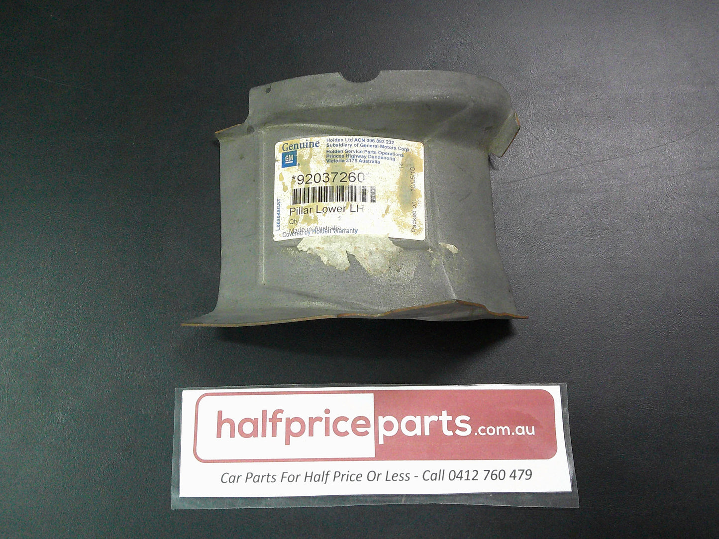 Holden VN/VP/VR/VS/VU/VY/VZ Commodore Ute Genuine Left Hand Lower Quarter Panel Moulding  New Part