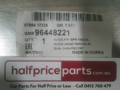 Holden CG Captiva Genuine Right Hand Side Front Bumper Facia New Part