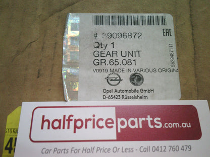 Holden Astra-K Genuine Front Power Steering Electric Rack New Part