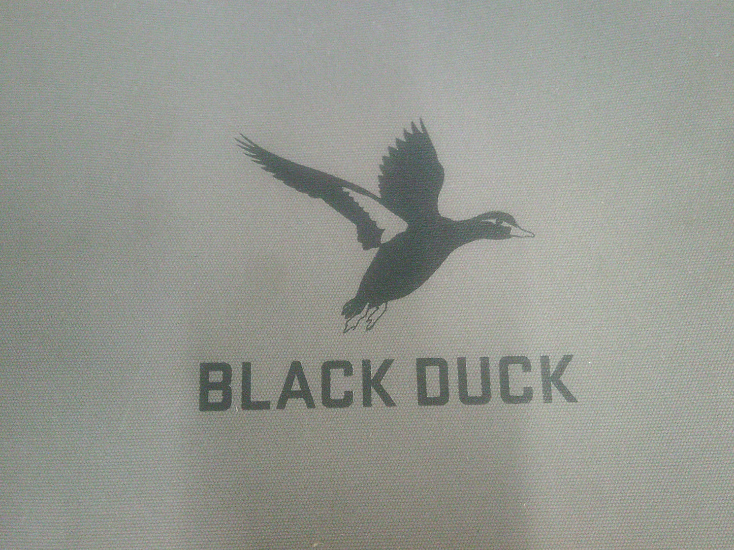Black Duck Military Grade Canvas Rear Seat Covers Suits Toyota Rav4 Used