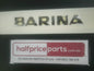 Holden TK Barina Genuine Chrome Tail Gate Emblem New Part
