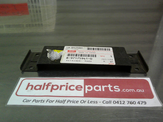 Holden TF Rodeo/ Isuzu D-max Genuine Front Grille Centre Emblem Retainer New Part