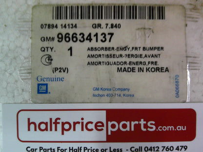 Holden EP Epica Genuine Front Bumper Absorber New Part