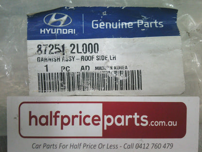 Hyundai I30 FD Wagon Genuine Left Hand Roof Moulding - New Part