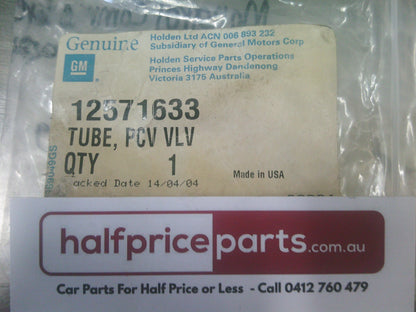 Holden VY Commodore/Monaro Genuine PCV Crankshaft Vent Tube -New Part