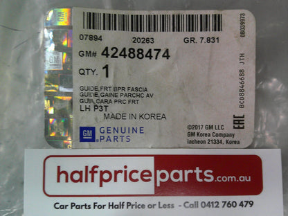 Holden Trax Genuine Front Left Hand Bumper Guide New Part