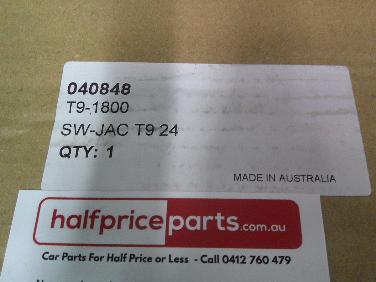 JAC T9 Dual Cab Ute Genuine Tinted Weather Shields Set Of 4 Front And Rear With Fitting Kit New Part