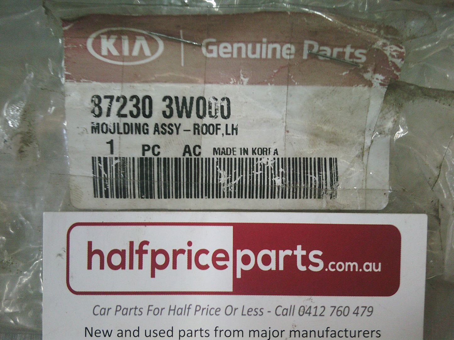 Kia Sportage Genuine Left & Right Roof Mouldings - New Part