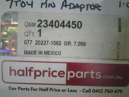 Holden RG Colorado/Silverado 1500/2500/3500 Genuine 7 Pin To 4 Pin Trailer Wiring Adapter New Part