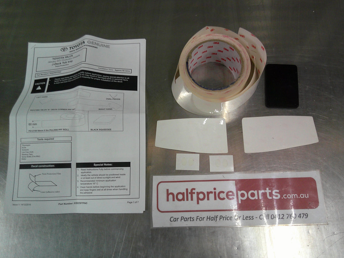 Toyota Hilux SR/Workmate Genuine Bedliner Prptective Tape Kit  New Part