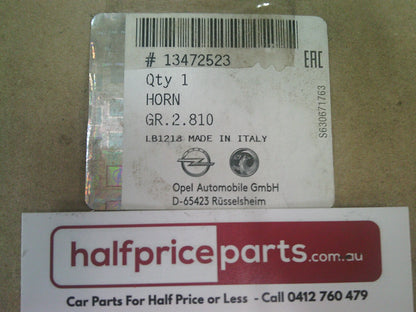 Holden Cascada Genuine Dual Horn Assembly 400 And 500 HZ New Part