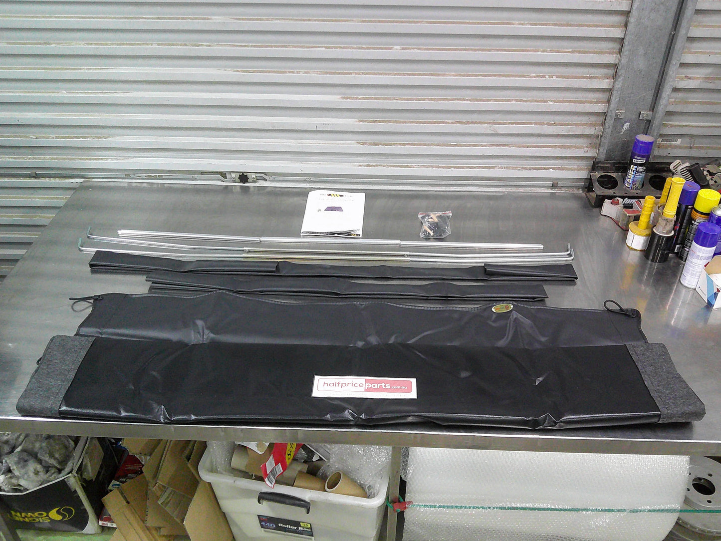 SSS Auto Ford Courier-B Series Single Cab Tonneau Cover Kit (Bungee Type) New Part