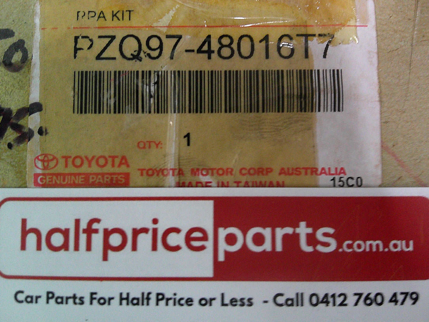Toyota Kluger Genuine Set Of 4 Head Rear Park Assist Complete Kit (Sage In Colour) New Part