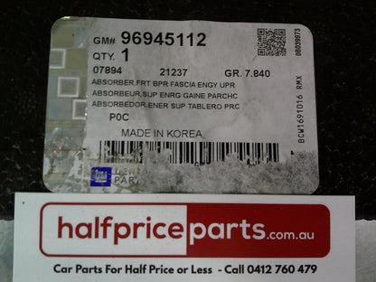 Holden CG Captiva Genuine Front Bumper Impact Absorber New Part
