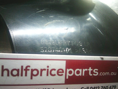 Holden RG Trailblazer Genuine Left And Right Fog Light Bezel Used Part