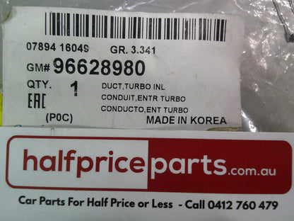 Holden CG Captiva 2.0 Ltr Turbo Diesel Genuine Turbo Inlet Hose New Part