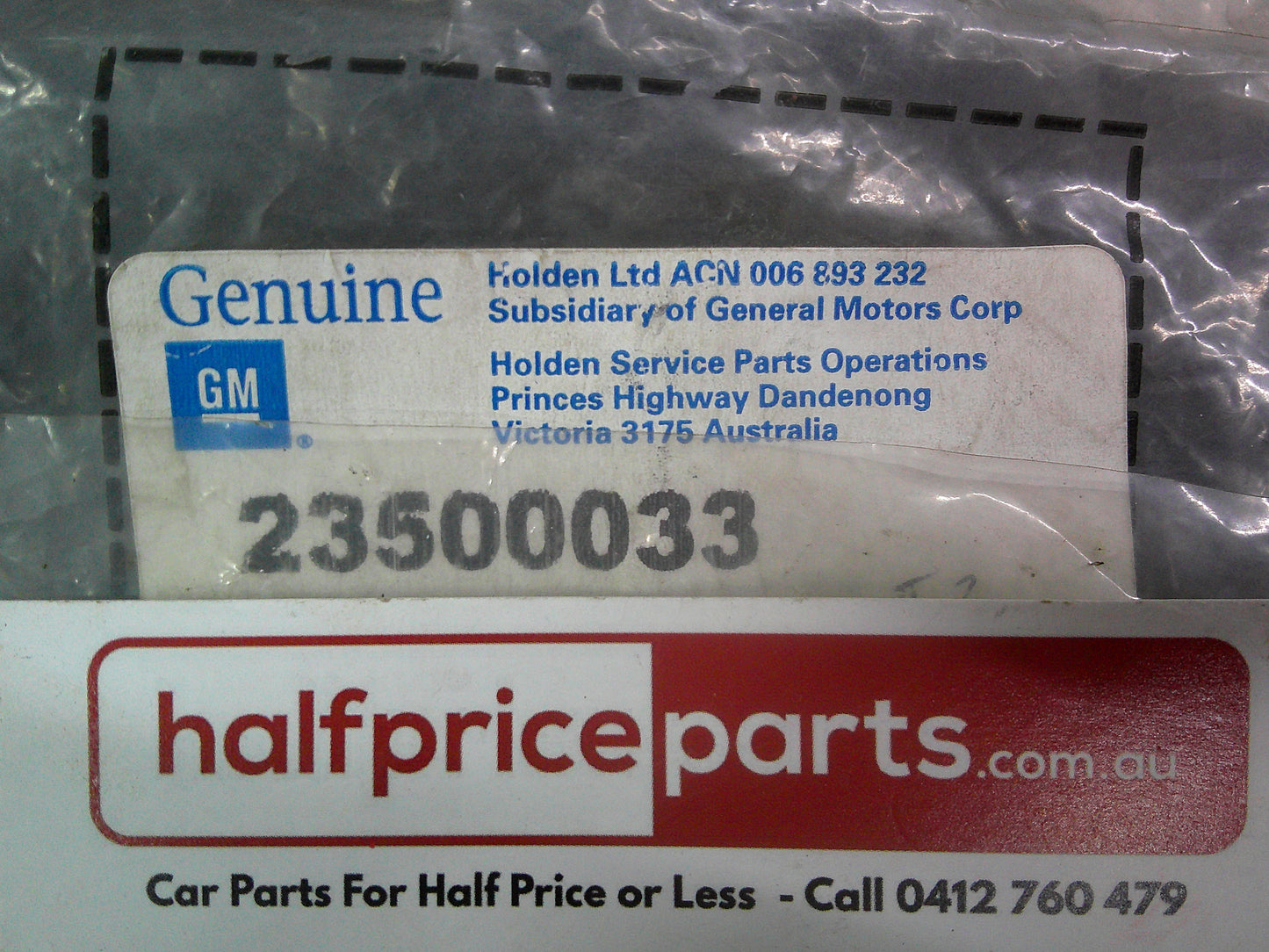 Holden VB/VC/VH/VK/VL Commodore Tin Oil Filler Cap New Part