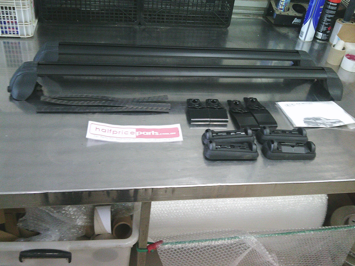Kia YB Rio Genuine Limited Edition Lockable Roof Rack Kit New Part