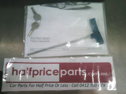 Kia YB Rio Genuine Limited Edition Lockable Roof Rack Kit New Part
