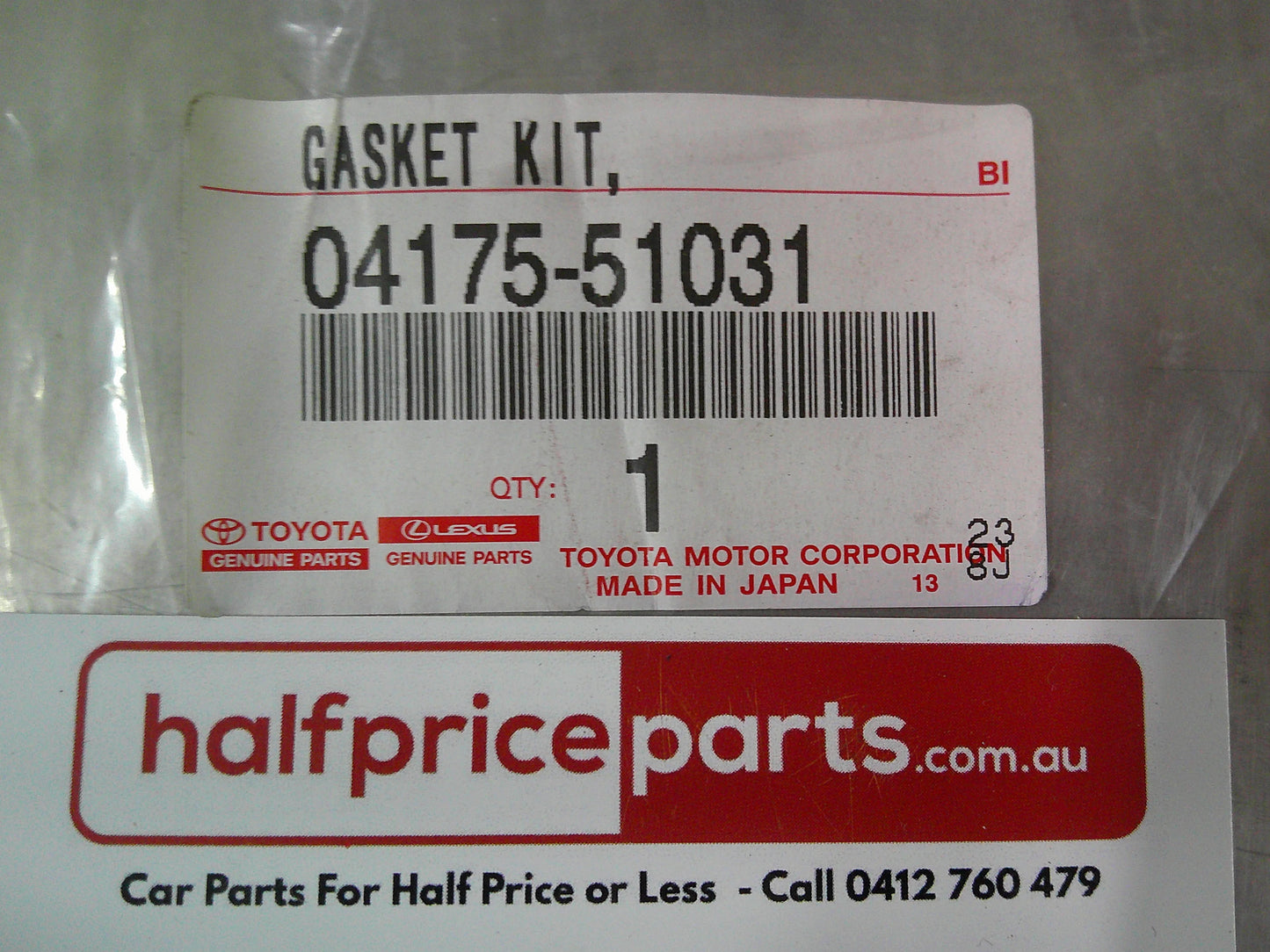 Toyota Landcruiser VDJ200 Genuine Turbocharger Right And Left Hand Gasket Kit (Both Sides) New Part