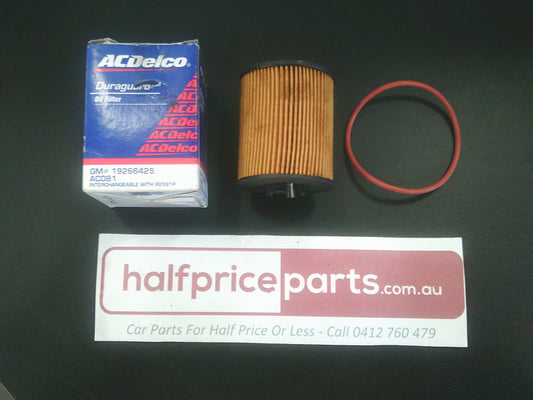 AcDelco Oil Filter Suits Holden Barina/ZC Vectra/Astra New Part