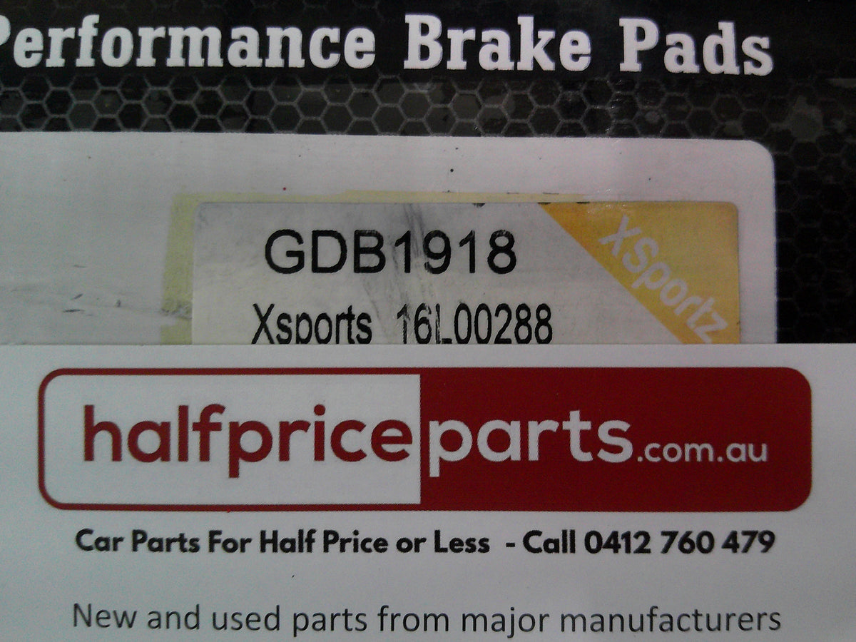 QFM Eurotech Ceramic Front Disc Brake Pad Set Suits VW/CC/Golf/Passat/Skoda/Seat New Part