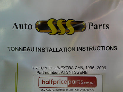 SSS Auto Mitsubishi MK Triton Club Cab /Space Cab/Extra Cab Tonneau Kit (Bungee Type) New Part