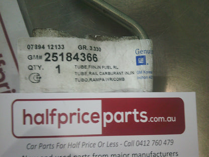 Holden CG Captiva/JH/JG Cruze Genuine Fuel Injector Tube - New Part