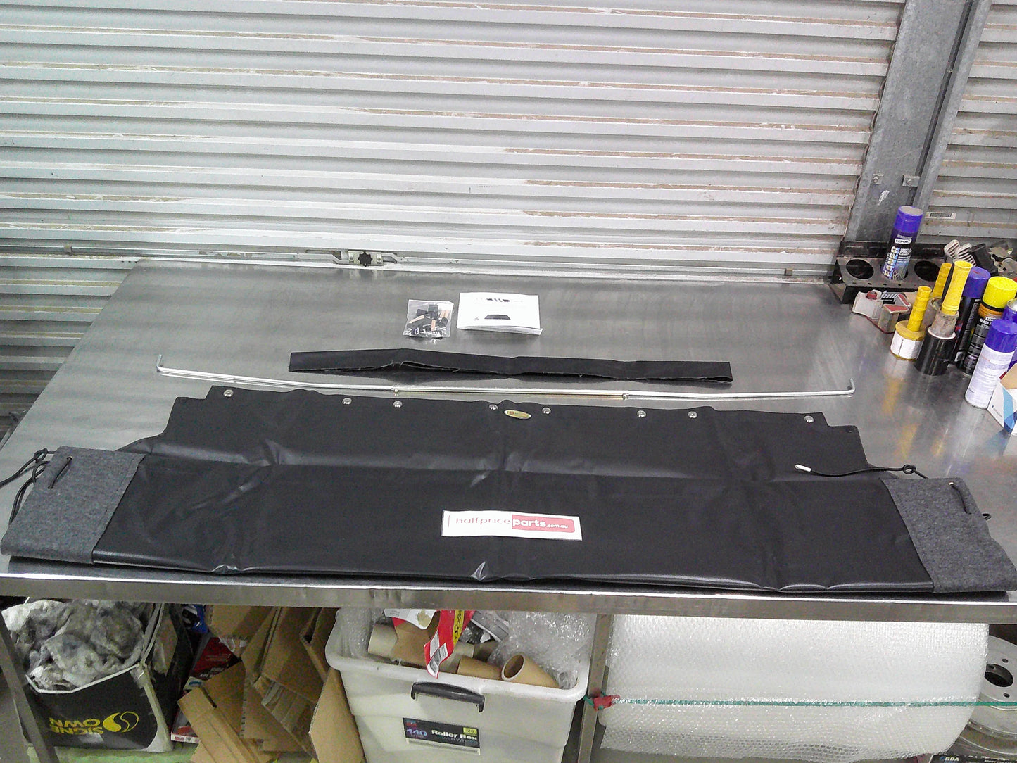 Holden TF Rodeo Dual Cab Tub Tonneau Kit (Bungee Rope) New Part