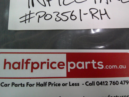 Toyota Hilux SR5 Dual Cab Genuine Right Hand Rear Hard Lid  Infill Panel For SR5 Sports Bar (Unpainted) New Part