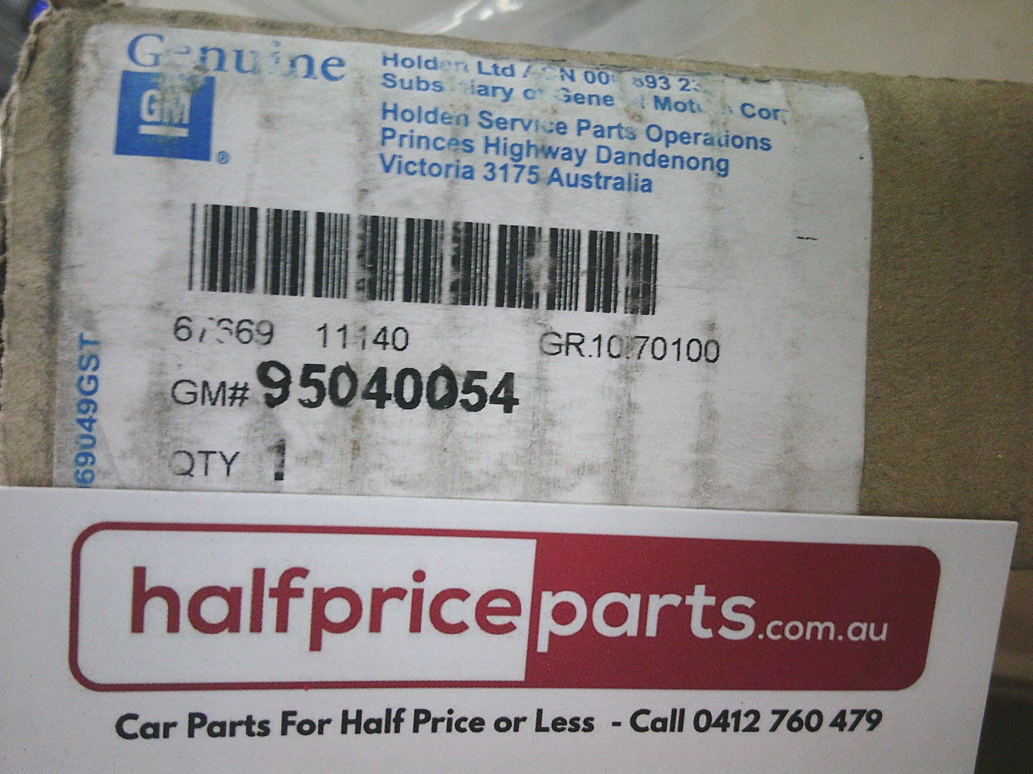 Holden JH Cruze Genuine Drivers Front Window Belt Rubber - New Part